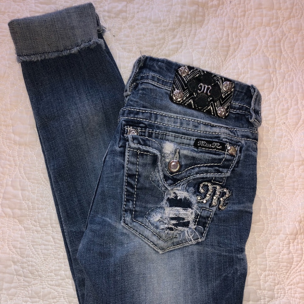 Distressed Miss Me Jeans